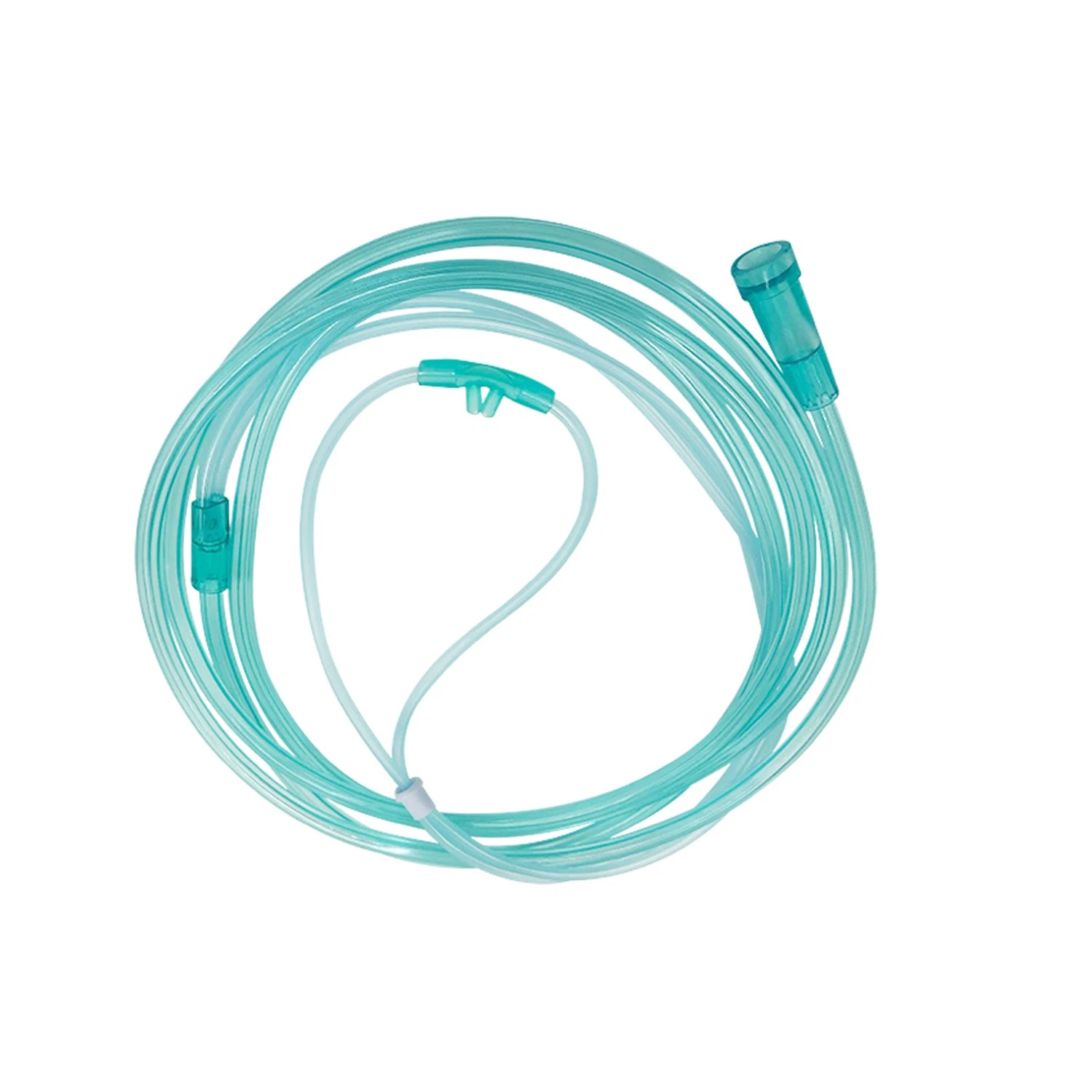 Hot Sale Disposable Medical Soft PVC Nasal Oxygen Cannula Nasal Oxygen Tube with Adult