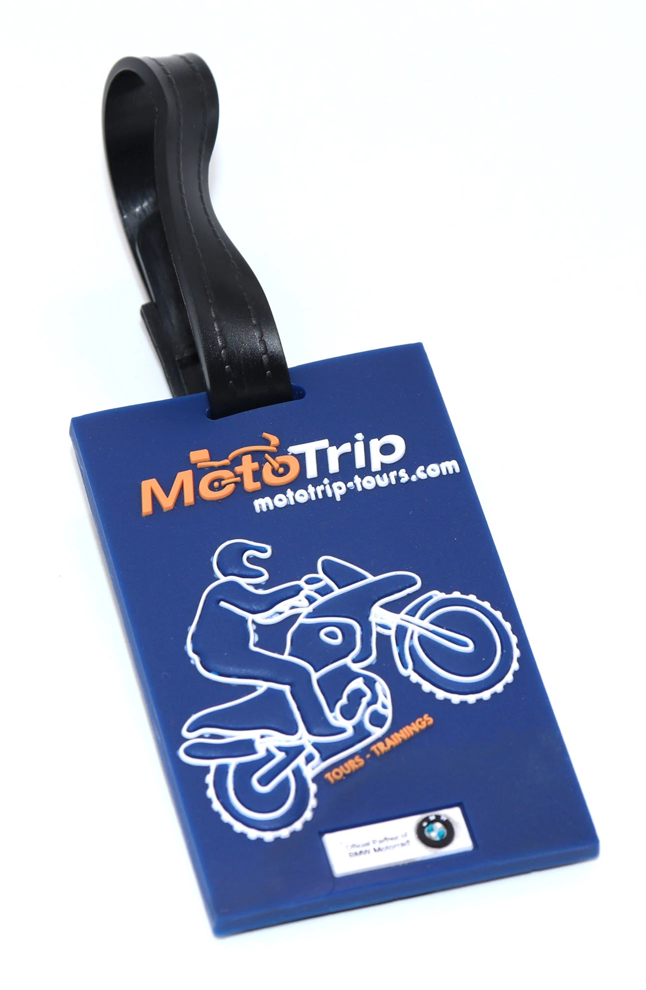 Rectangle Shape PVC Plastic Custom Logo Luggage Tag