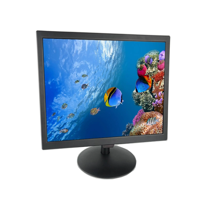 Desktop 15-Inch LED LCD Liquid Crystal Display VGA AV BNC USB Interface, a New High-Definition Display Screen