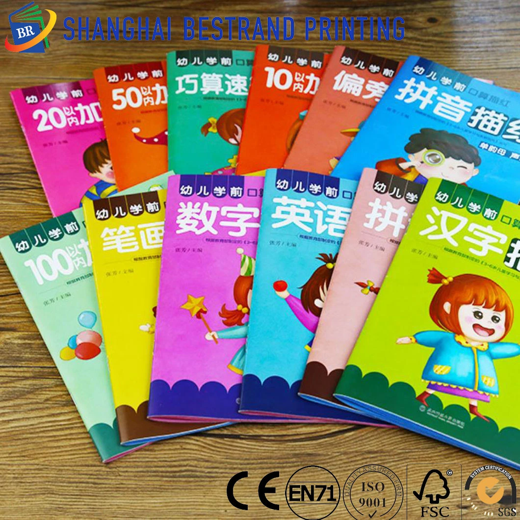 Customized OEM Softcover Exercise Book Printing with Eco-Friendly Material