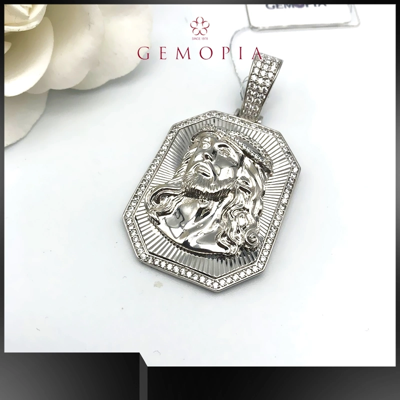 Photo Necklace Pendants for Men Fashion Hip Hop Jewelry