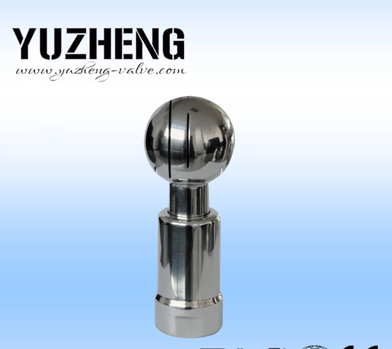 Sanitary Stainless Steel Washing Ball with Inter Threaded