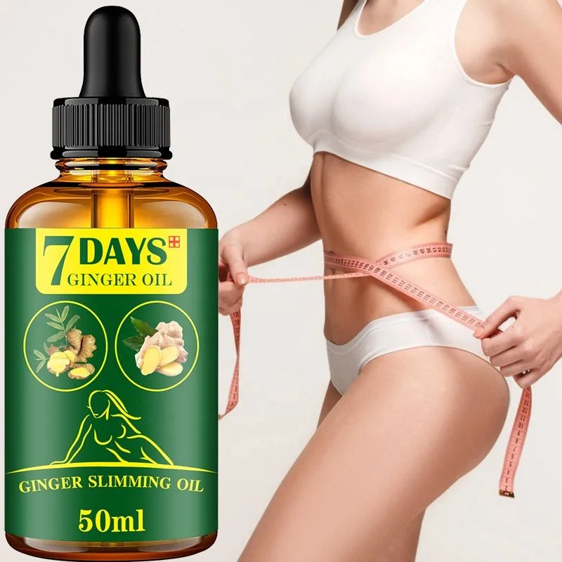 Natural Plant Extract Body Fat Burning Anti Cellulite Slimming Massage Oil