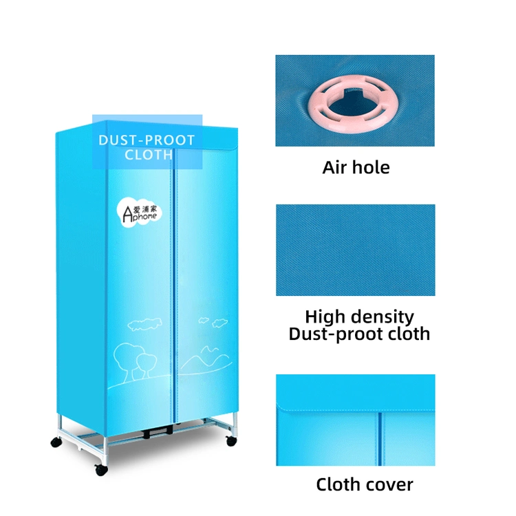 Clothes Dryer 900W Portable Electrical Hanger Clothes Dryers Aluminum Tubes Mechanical Control Laundry Mechanical