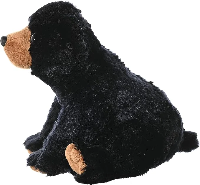 Wild Animals Black Bear Plush, Stuffed Animal, Plush Toy Custom, Gifts for Kids