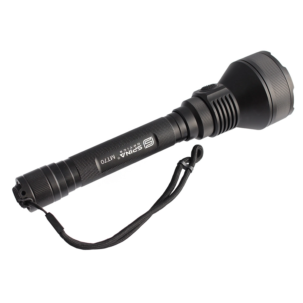 Spina Optics High Lumen 2300 Tactical Flashlight Hunting Torch LED Flashlight