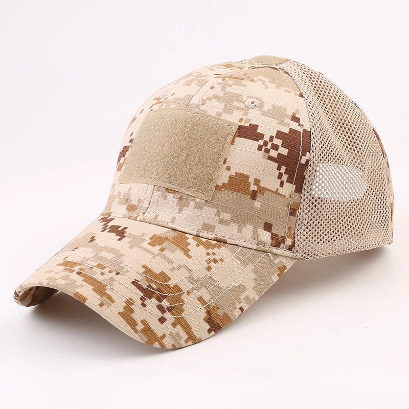 Oitdoor Sprts Activities Two Pieces of The Grid Fabric of Tactical Cap