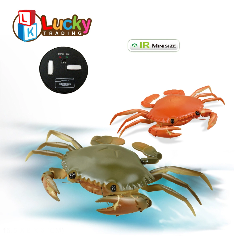 RC Crab Animal Toy Remote Control Car Vehicle Electronic Insect Para crianças