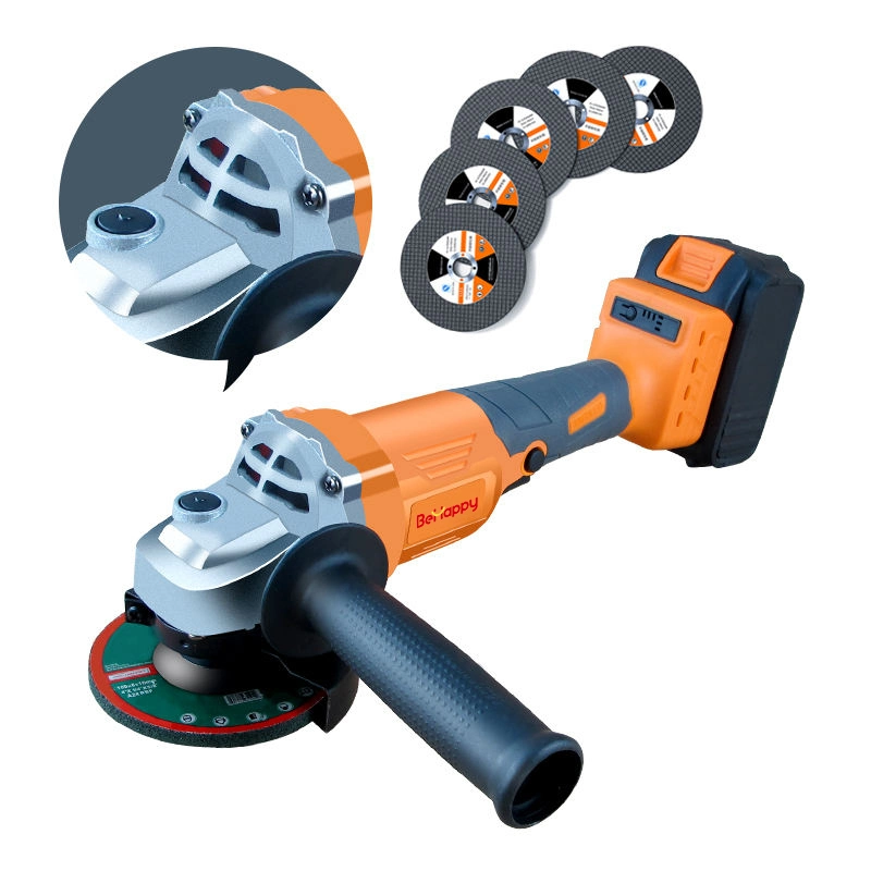 Behappy Best Selling Cordless Angle Grinder 21V Electric Power Tools