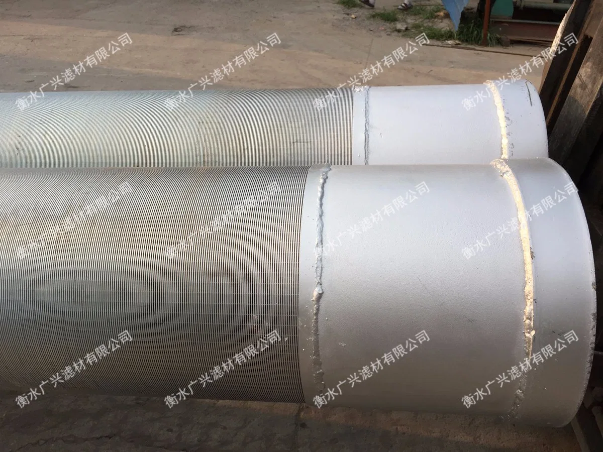 Stainless Steel/Carbon Steel Wedge Wire Screen Pipe Cylinder