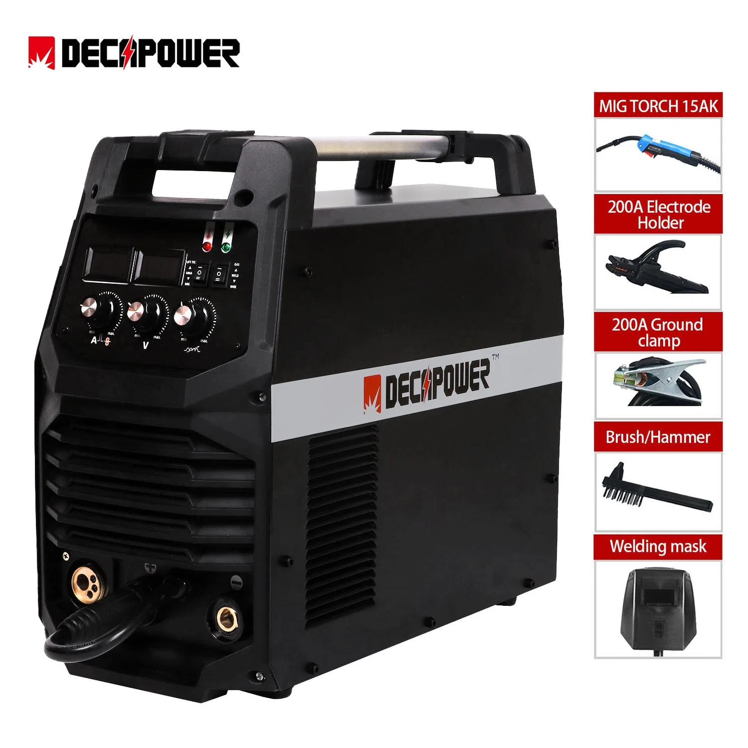 Smart Neomig Decapower BV 160 Máquina de soldadura inversor IGBT soldadoras MIG MAG Precio