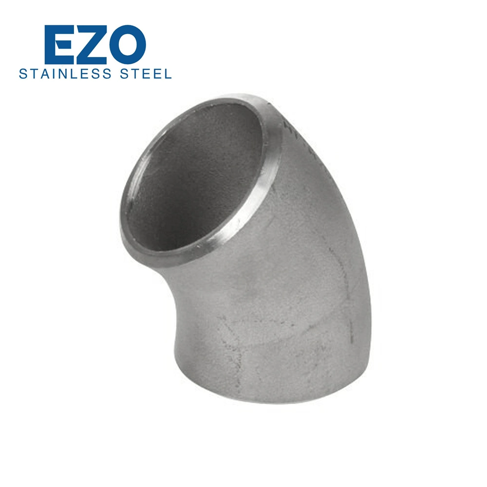 Stainless Steel GOST High Pressure DIN 4inch 60 Degree Bend Pipe Fitting with Pickling