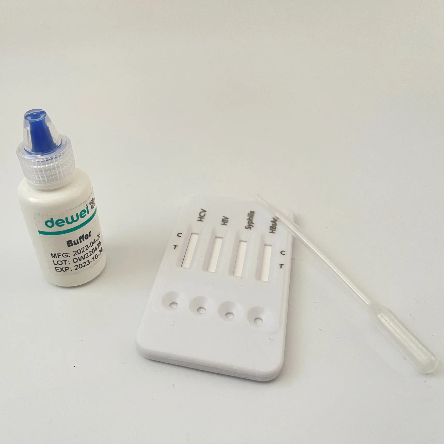 Hbsag, HCV, HIV & Syphilis Combo W/S/P Sample Rapid Test