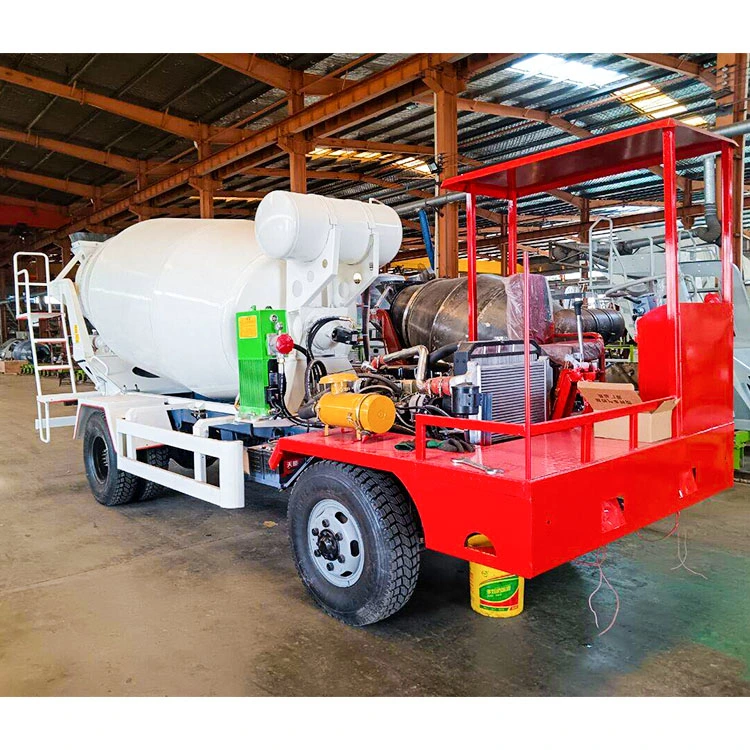 4X2 Weichai Engines Customize Concrete Mixer Machines Concrete Short Load Trucks Mixer Truck