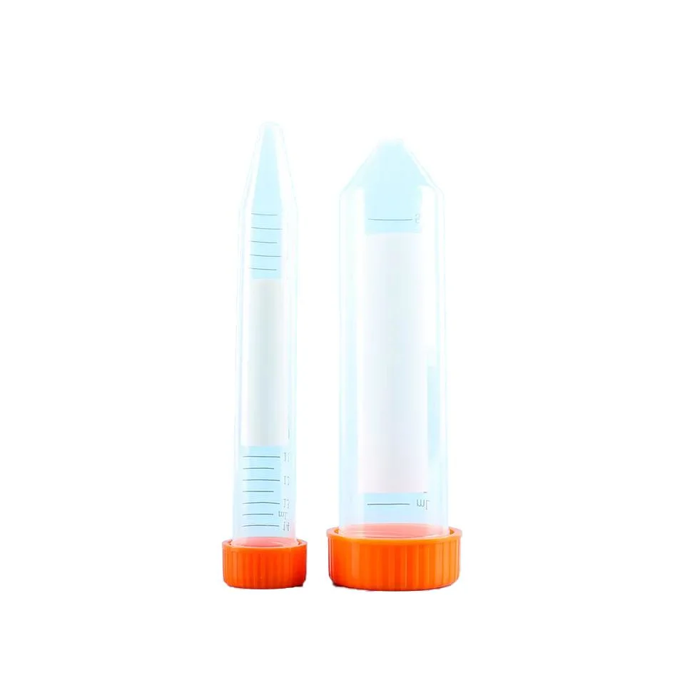 15ml Micro Capillary Centrifuge Tubes Concial Bottom Polypropylene Tube