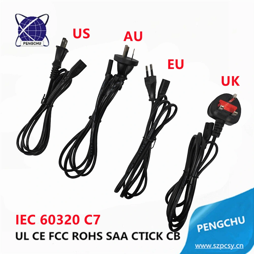 US/UK/EU/AU AC Plug Power Cable for Electric Rice cooker