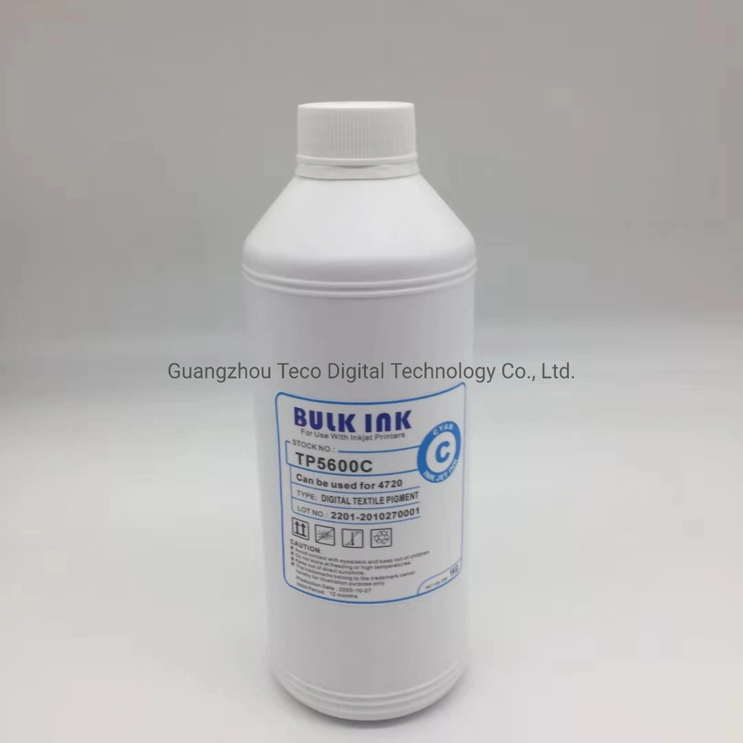 Inkjet Printer Bulk Ink White Ink Digital Textile Pigment