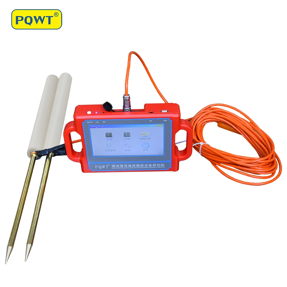 Pqwt-S150.150m Automatic Mapping Water Detector Can Easily Find Groundwater Resources by Scientific Methods