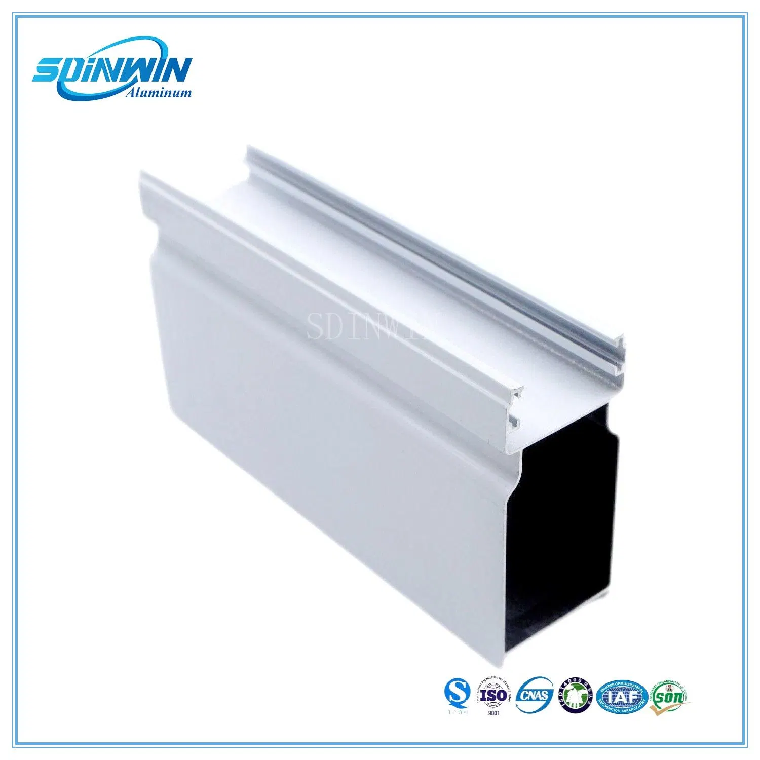 Aluminium Profiles Wood Grain/Powder Coated Windows Profile by Sdinwin