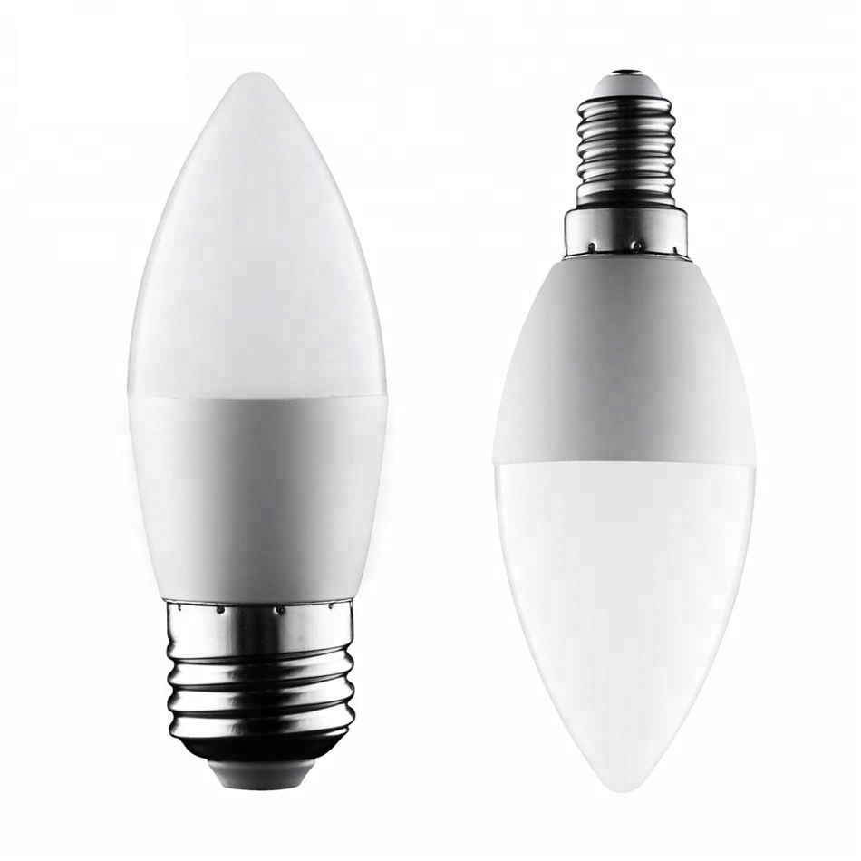 E14 LED Candle Shape Light Bulb with 3W 2700K 230V 250 Lumens