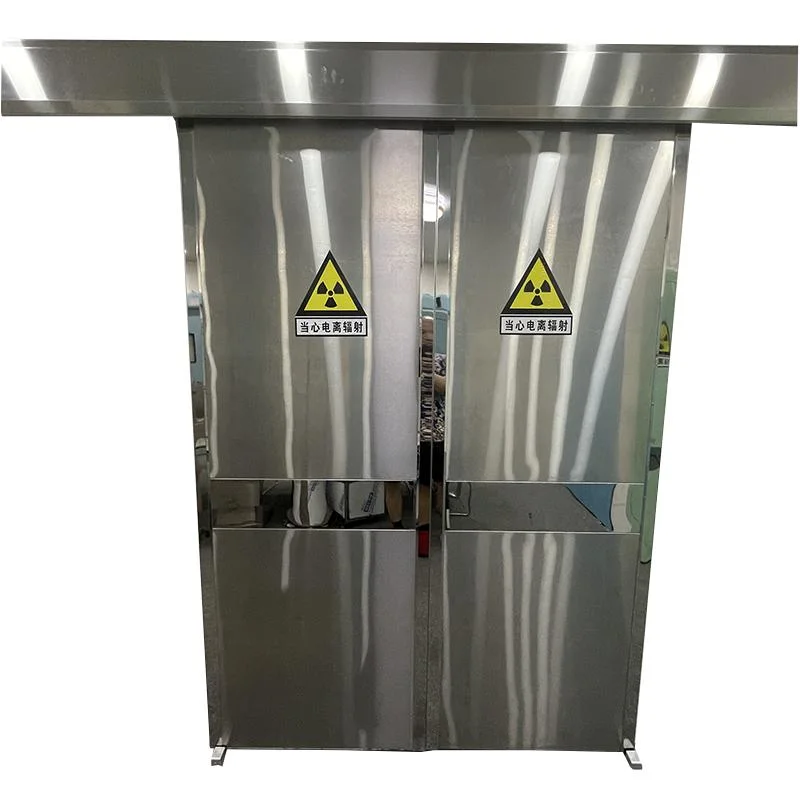 X-ray Radiation Protection Door / 2mmpb Motorized Sliding Lead Shielding Door