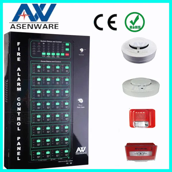 Asenware Conventional 16 Zone Fire Alarm Control Panel