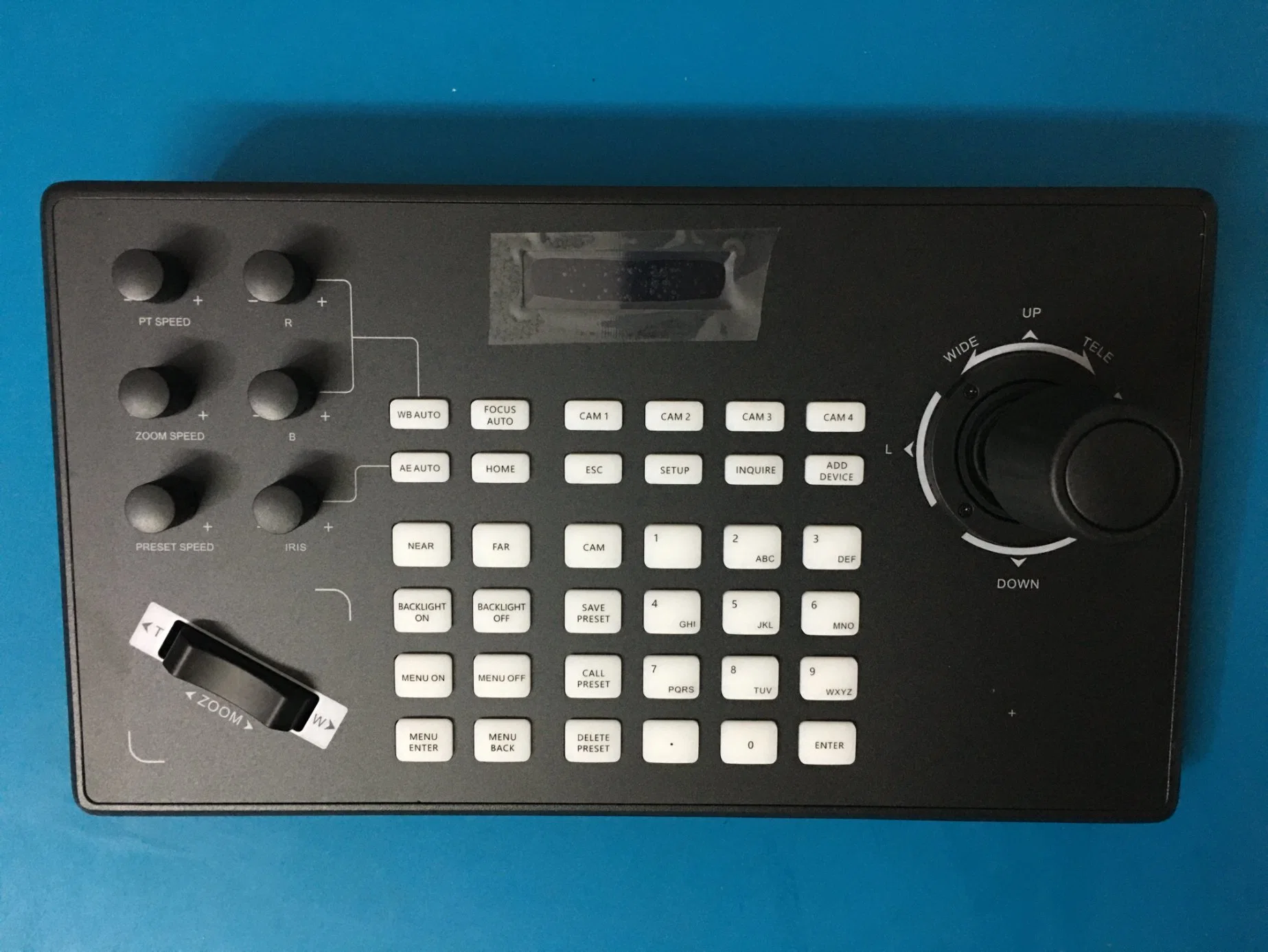 China OEM Manufacturing Preset Point Control PTZ Keyboard Controller for Video Camera