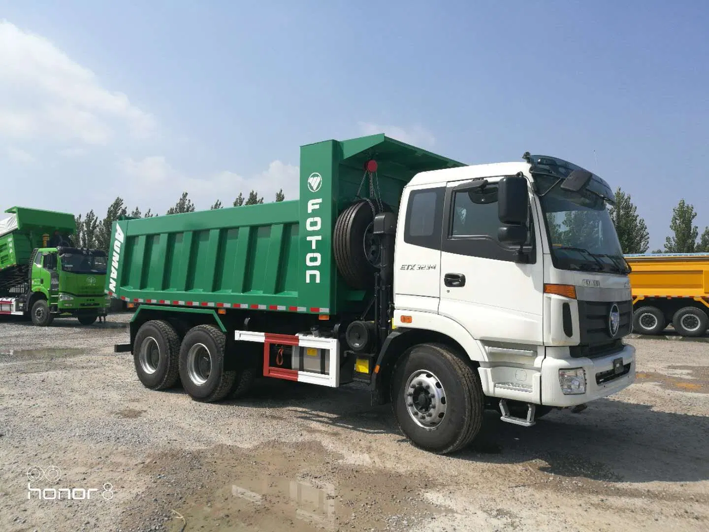 6X4 camión volquete 10 Wheeler Marca Foton para la venta