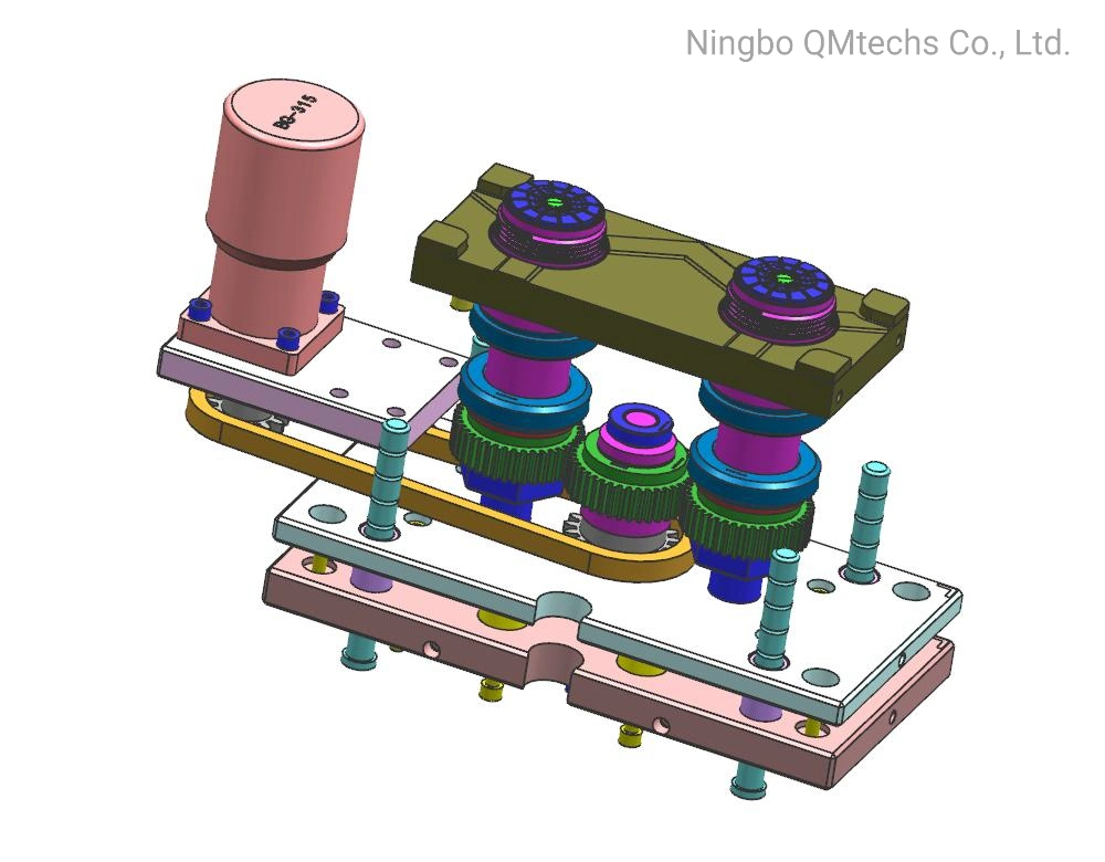 Plastic Mould Factory High Precision Customized Plastic Injection Mould with Threads for Garden Tool Pump Auto Parts