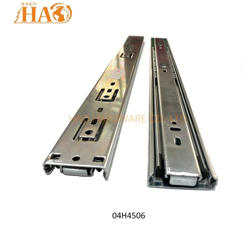 Full Extention Soft Closing Cabinet Drawer Slide Noiseless Guide Glides Cabinet Runner