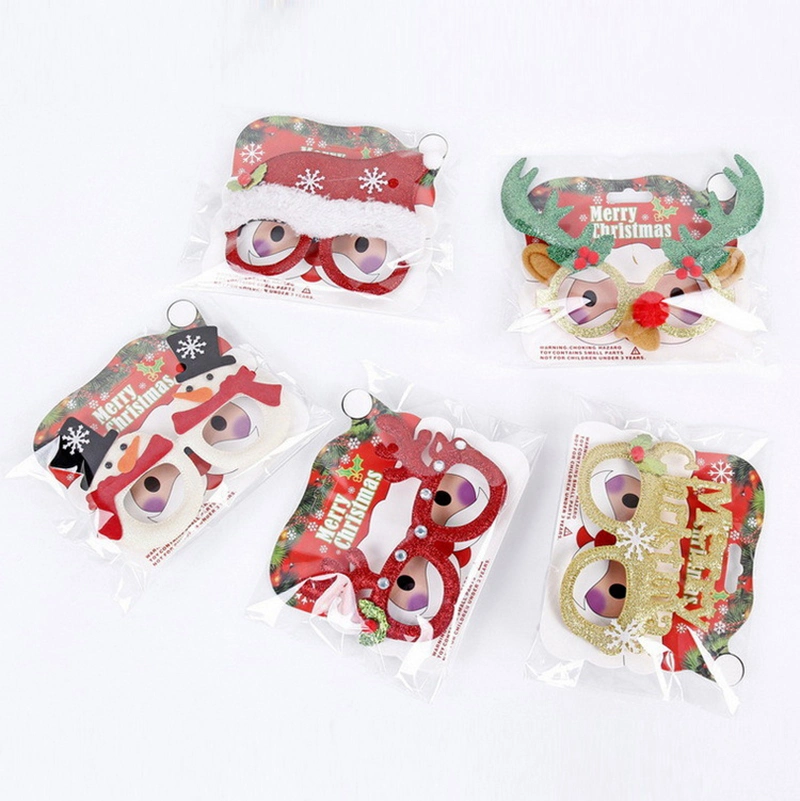 Eyeglasses Christmas Adult Children Party Decoration Snowman Tree Bow Eyeglasses Frames