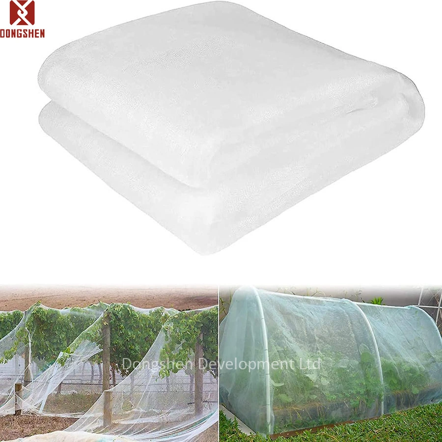 Woven Vegetable Crops Proof HDPE UV Treated Butterfly Fly Bee Anti Insect Garden Cover Net