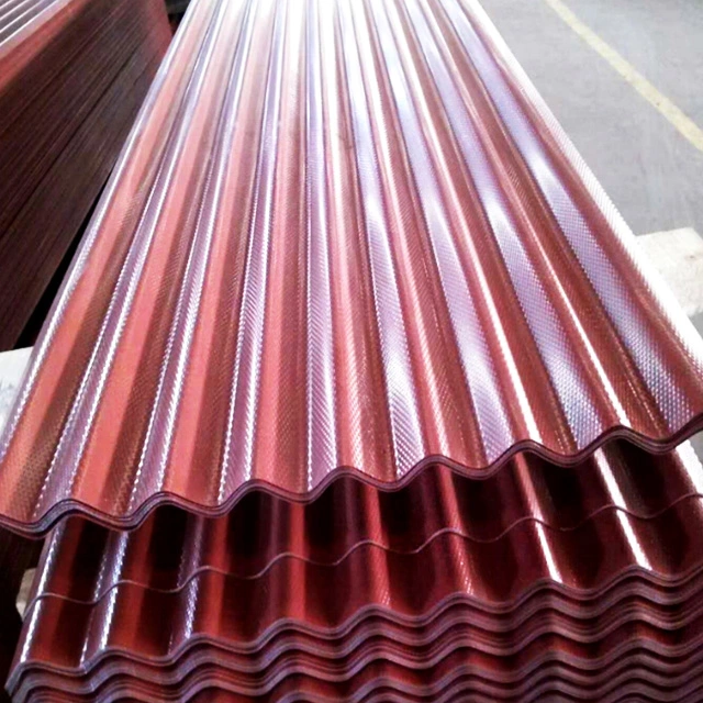 Cheap Prepainted Colored Galvanized Roofing Sheet PPGI Corrugated Steel Sheet