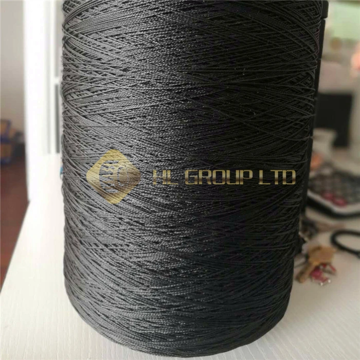 3000d/2 Polyester Tyre Cord Fabric with Chocolate Color for Fishing Net