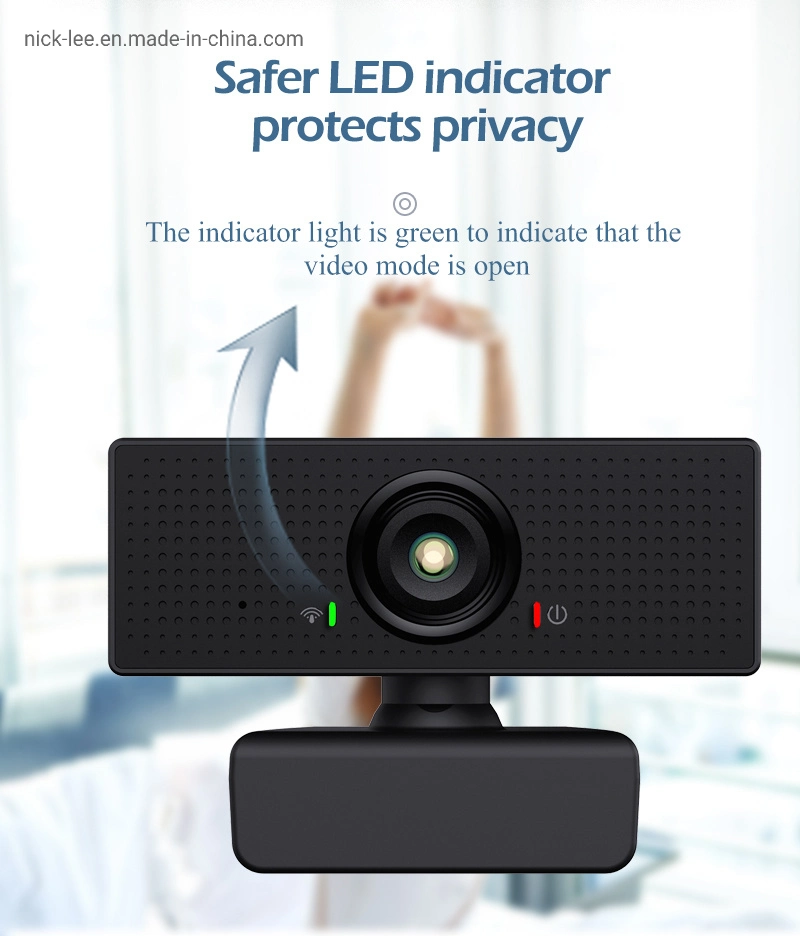 H. 264 High-Quality Chips 1080P Full HD Webcam