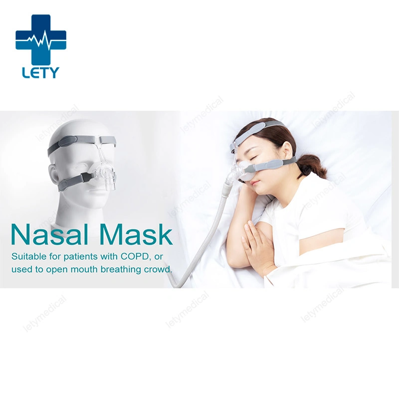 Les soins à domicile masque Masque à évent de sommeil quotidien utiliser VPPC/auto/CPAP Bipap Masque facial intégral de la machine masque nasal