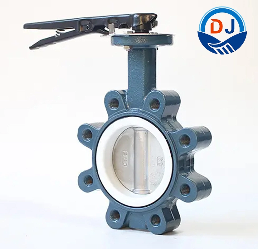 Top Quality Centre Seal Carbon Steel Manual Wafer Lug Butterfly Valve Lever-Operated