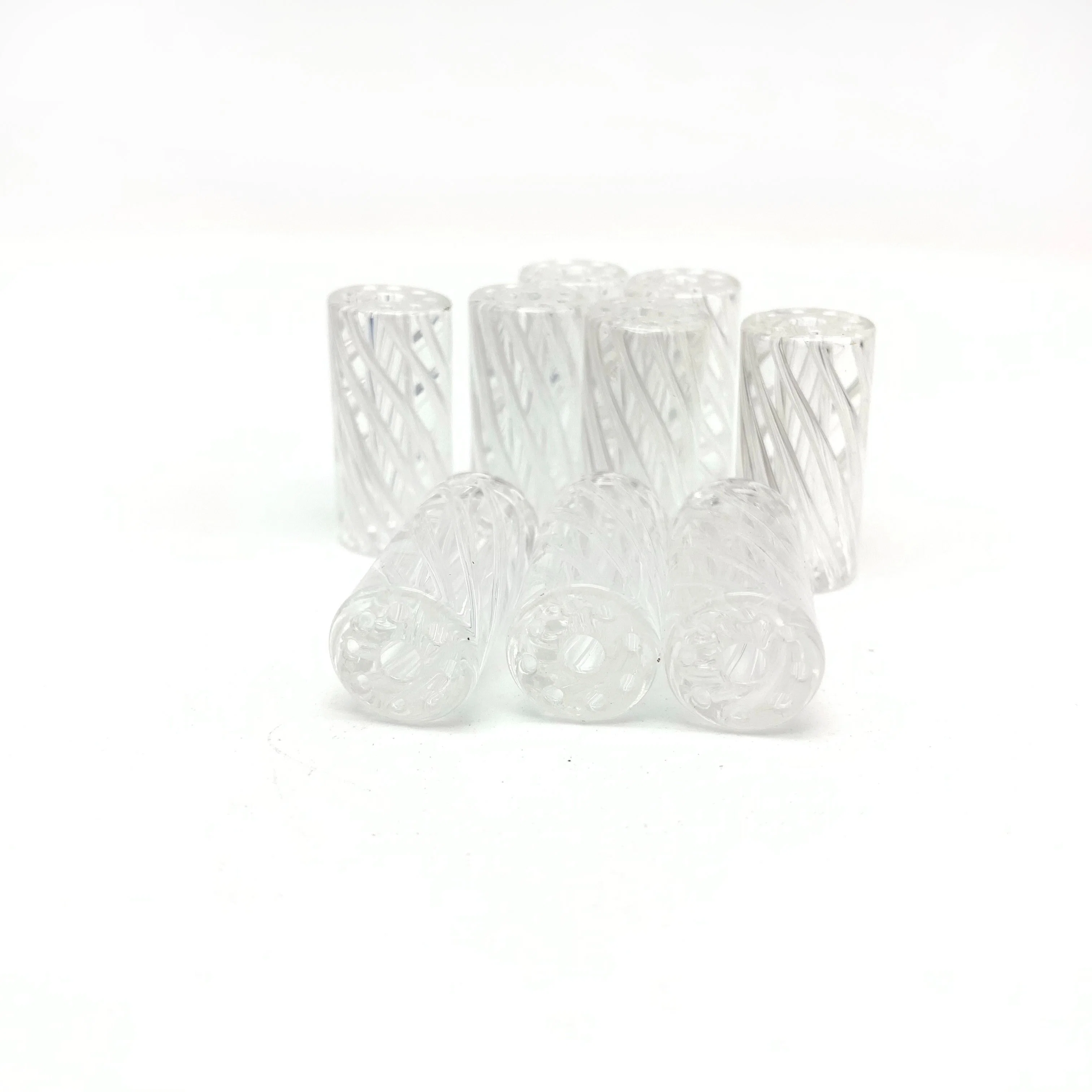 2022 Nuevo estilo 12mm 10mm Pre Rolling Blunt Joint Paper Vidrio Consejos personalizados de juntas de vidrio boca Consejos de rasgadura de tabaco