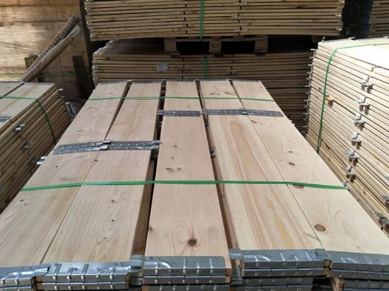 Transport Packing Wood Box Steel Strip Wooden Crate No Nail Plywood Box