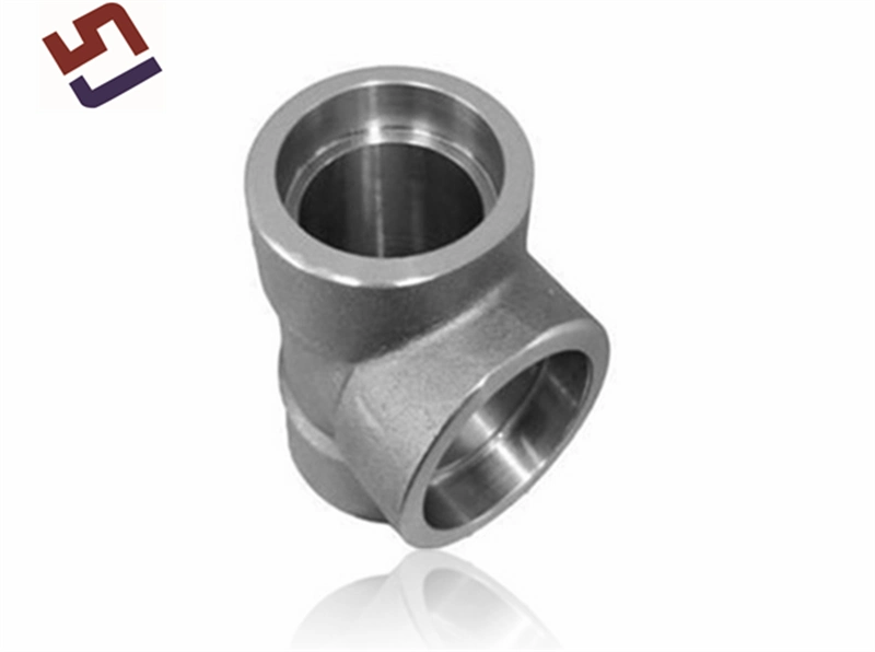 90 Degree Thread Socket Weld Flange Elbow Pipe Tube and Fitting in Stainless Steel