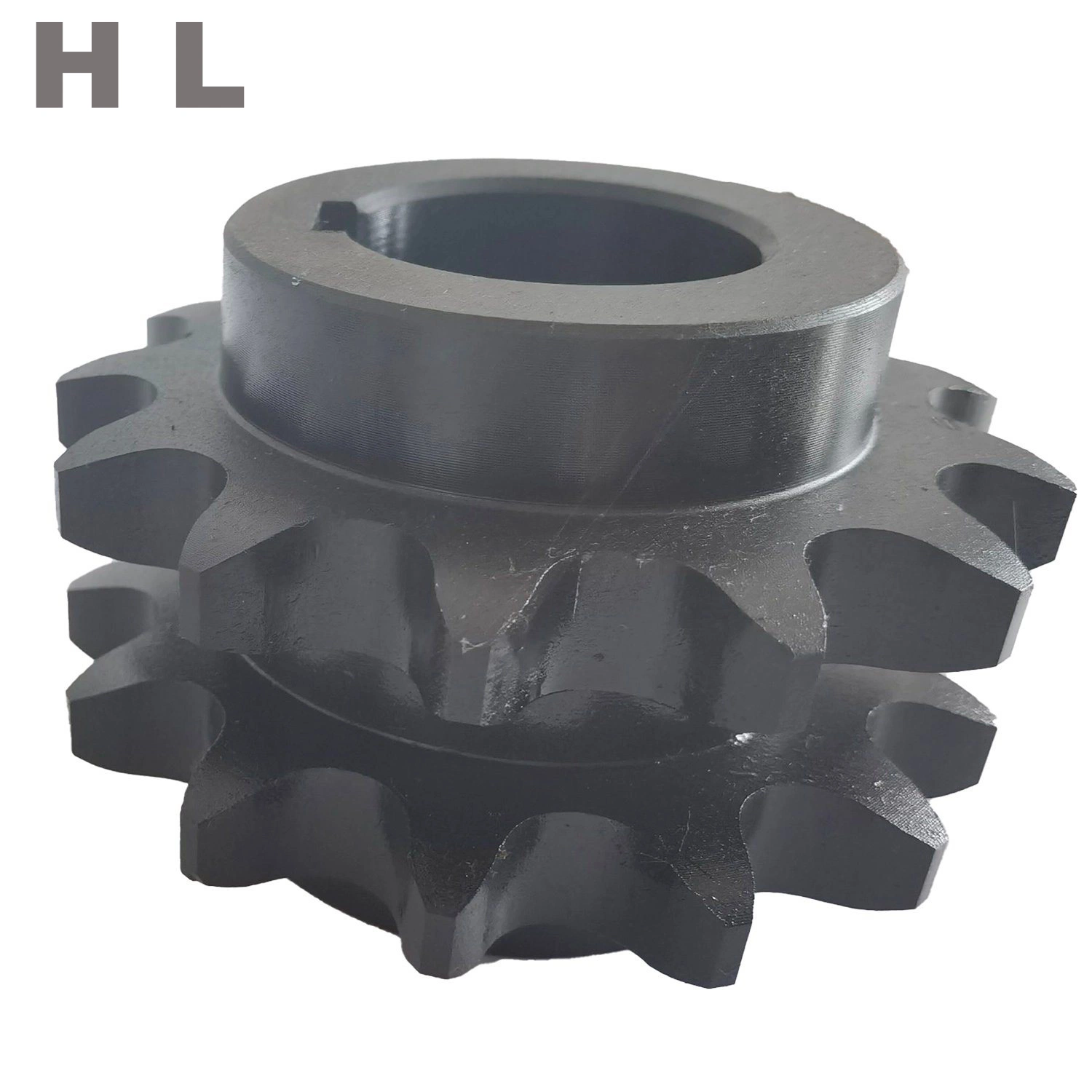 Hard Teeth Transmission Driven Wheel Steel Polit Bore Roller Chain Sprock