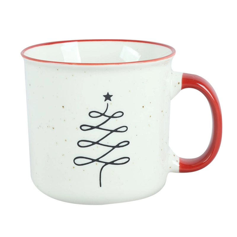 Christmas Mug Coffee White Blank Plain White Ceramic Mugs and Cups