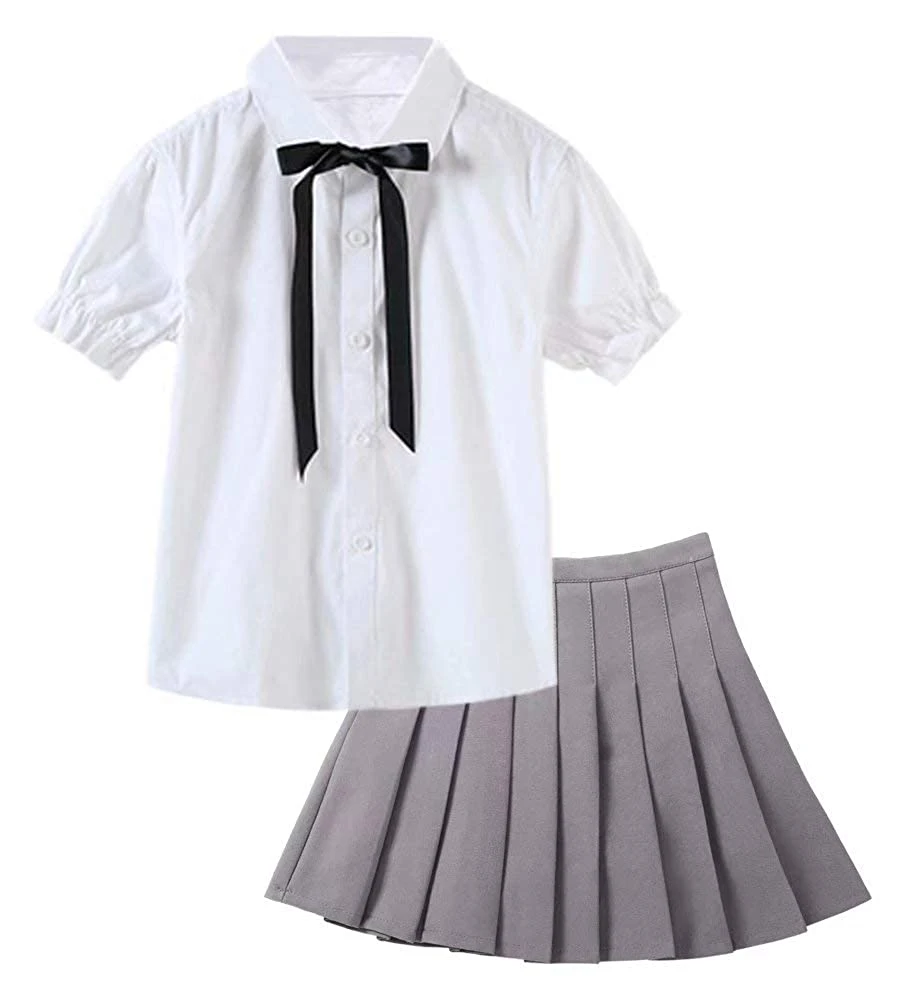 Custom Made Girls School Uniform Plaid Skirts