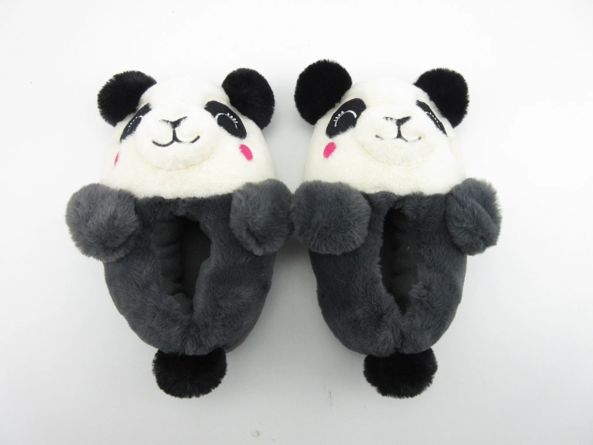 Для использования внутри помещений шикарные Shoess Cute Новинка обувь Custom игрушек Panda животных опорной части юбки поршня