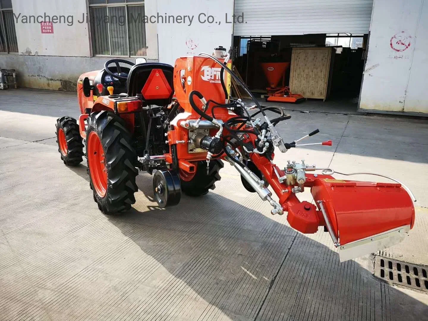 Hydraulic Inter-Row Cultivator Weeder for Orchard Vineyard Under Tree Working