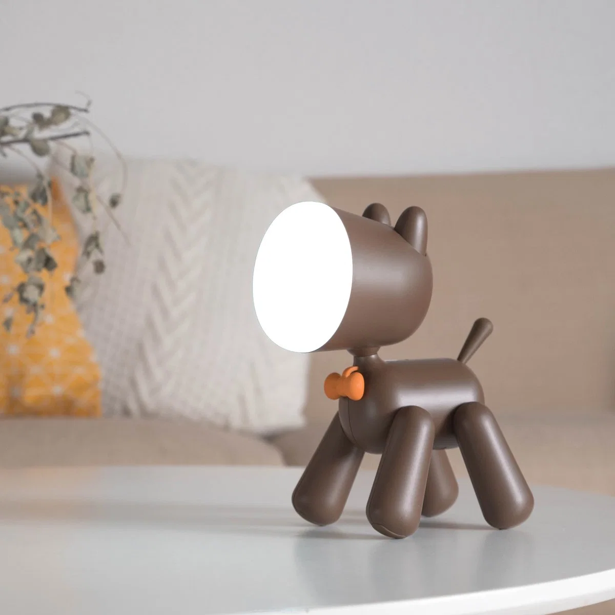 LED Dalmatiner Portable Animal Light Tischleuchte wiederaufladbare Funktionen AS Weihnachtsbeleuchtung