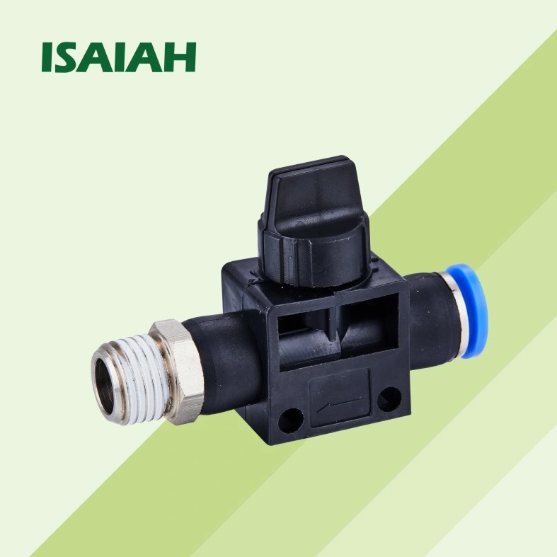 Good Quality From China Manufacturer G Thread Push in Fitting and Valve Hand Control Valve