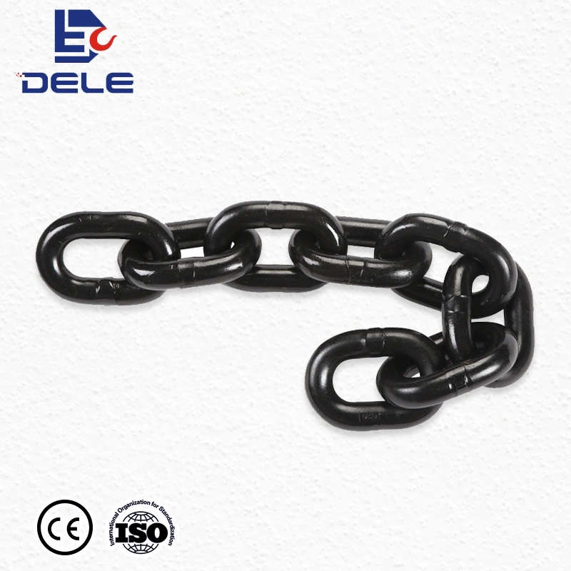 Alloy Steel Heavy Duty 10 mm Link Welded Lashing Lifting Mining Chain