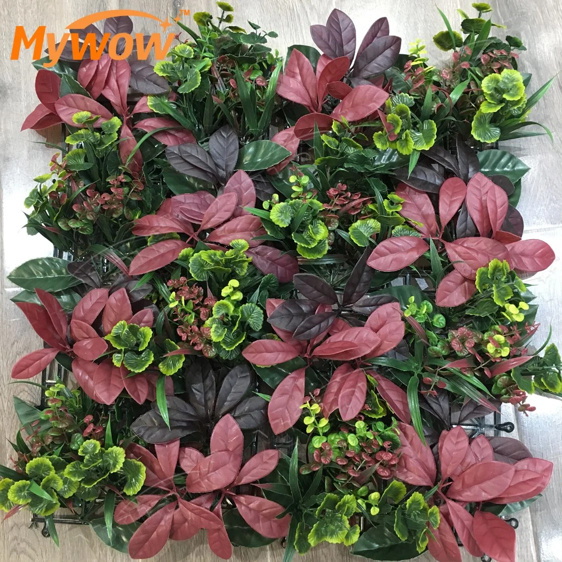 Mywow Fresh PE Material Evergreen Artificial Plant Hedge Wall for Wall Decoration