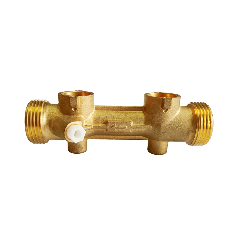 Ultrasonic Heat Meter Flowmeter Brass Tube Meter Body DN20 Flow Sensor Hot Water